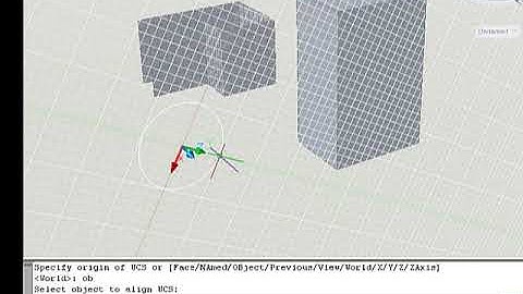 Important Setting of coordinate system in AutoCAD Software