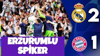 Real Madrid 2-1 Bayern Münih ERZURUMLU SPİKER (ŞAMPİYONLAR LİGİ YARI FİNAL)
