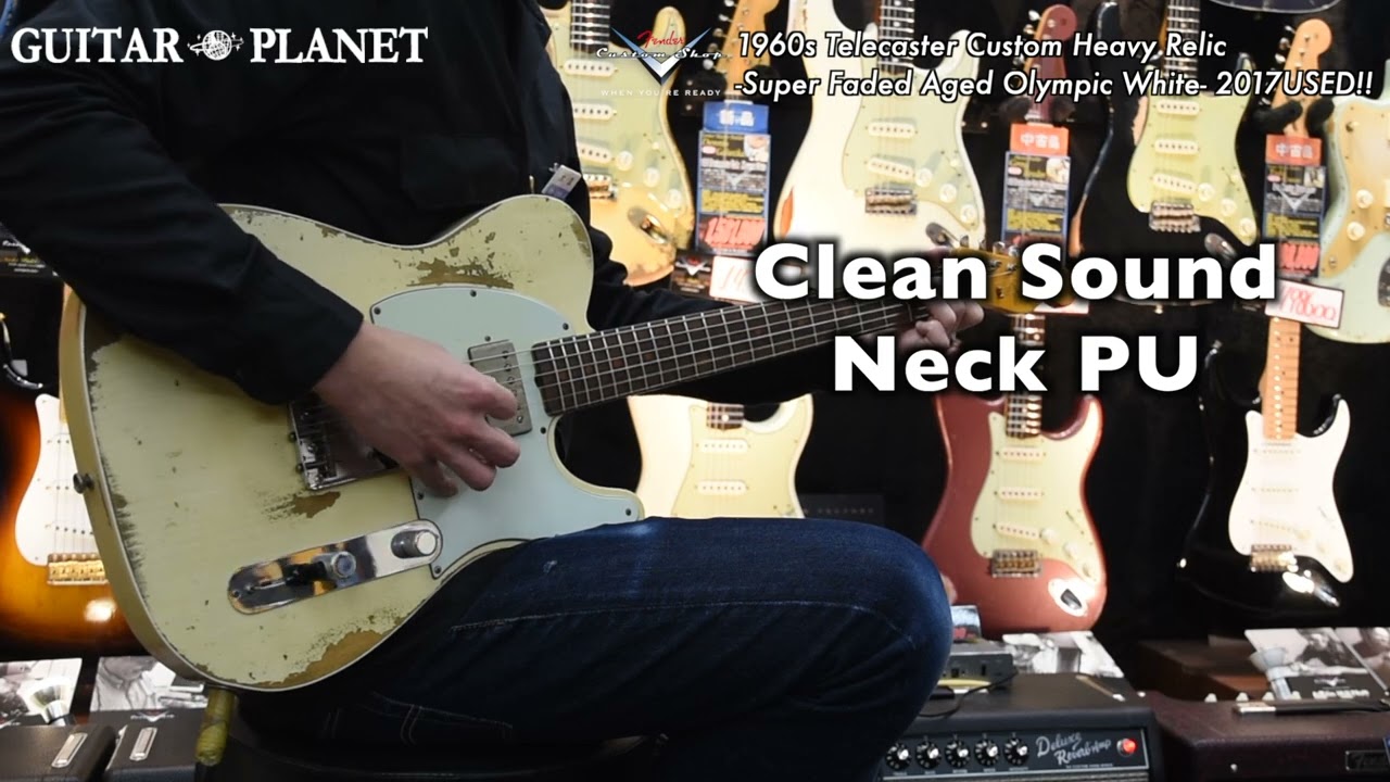 SOLD】1960s Telecaster Custom Heavy Relic -Super Faded Aged