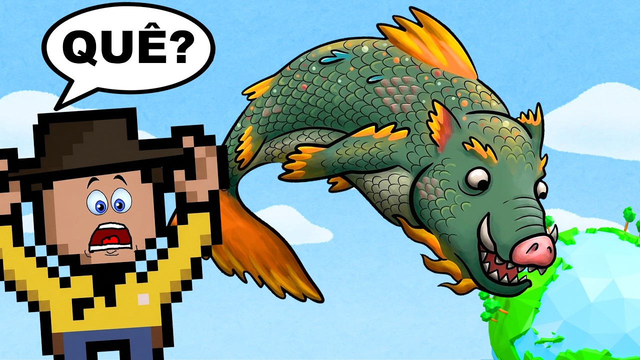 EU VIREI UM PEIXE-PORCO * e vou devorar o Planeta Terra * (Tasty Planet Final Bite)