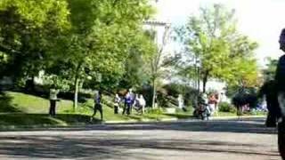 Twin Cities Marathon Leader-near finish