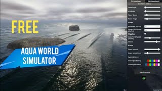 Aqua World Simulator | Customize Ocean Waves and Day-Night Transitions in Stunning 3D screenshot 5