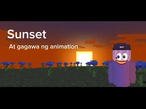 wowww sunset#minecraft #minecraftsurvivalseriespart2 #games
