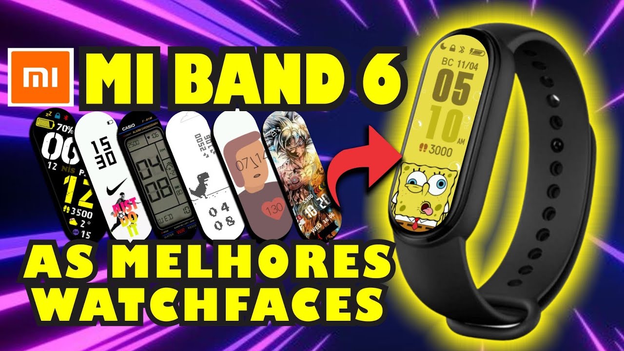 miband 6 watchfaces