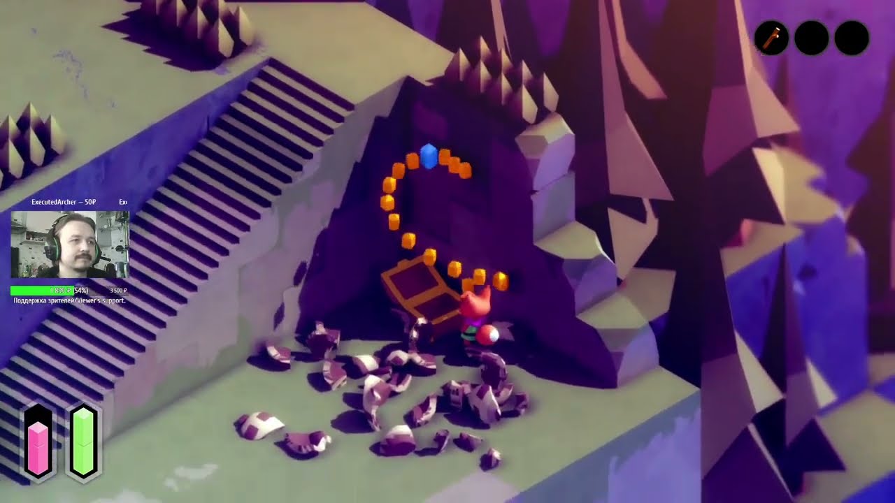 Tunic. Xbox One S. Первый час игры. Казалось-интересный проект, оказалось-очередной косой соулслайк.