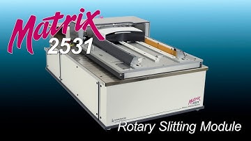 Kinematic Automation Matrix 2531 Auto Feed Rotary Slitter for manufacturing