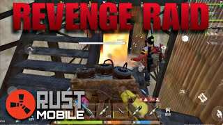 Revenge Raid in Rust Mobile - RUST MOBILE 