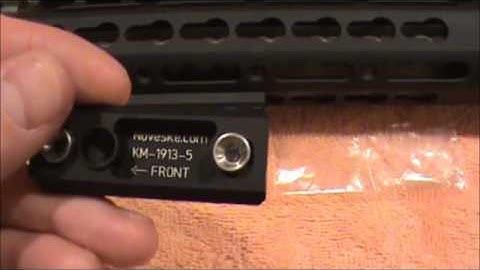 Noveske NSR Key Mod Install and Updates