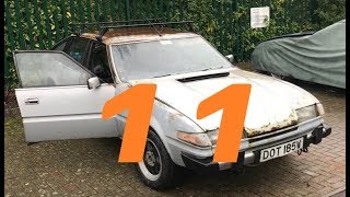 Dotty 1981 Rover SD1 Restoration - Video 11 Floor repair More welding