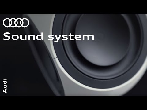 The Bang & Olufsen sound system in the Audi A6, A7 and A8