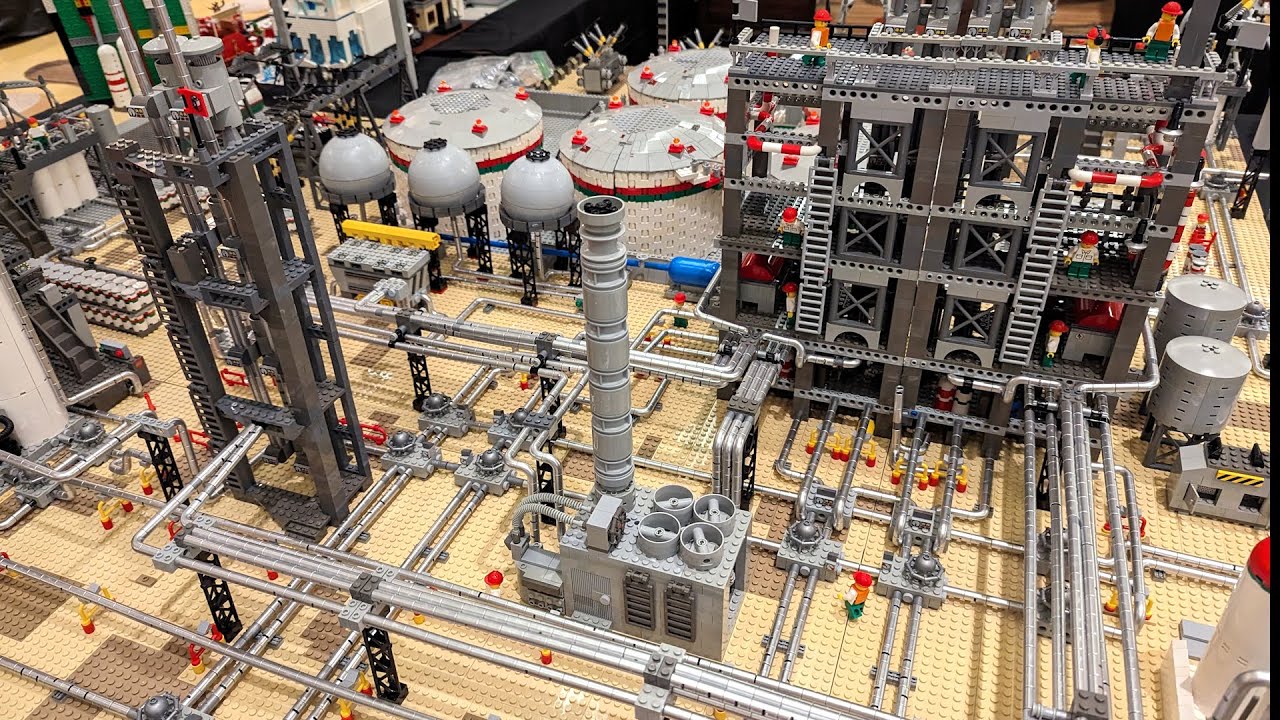 LEGO Chemical Plant & Oil Refinery