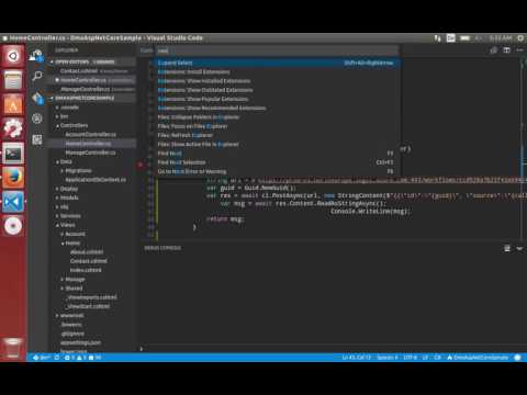 Developers' Home - C# everywhere (5) - C# in Visual Studio Code on Mac & Linux