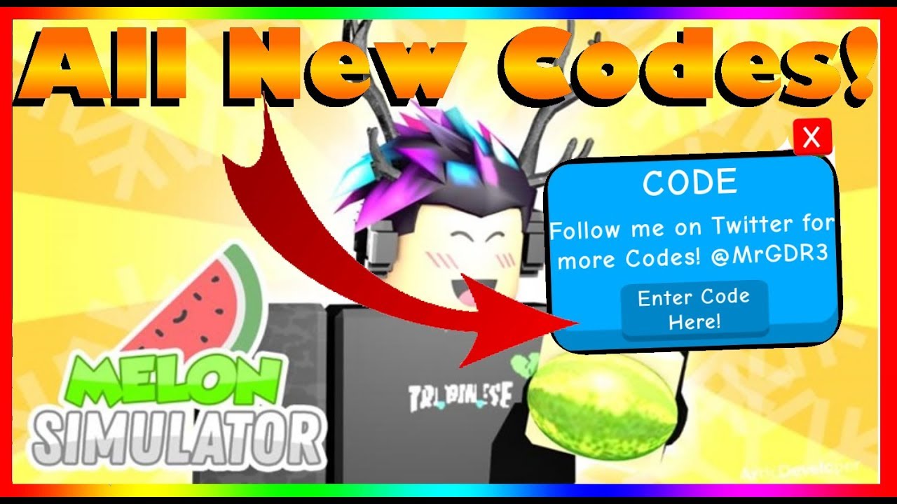  Codes Melon Simulator All New Codes 2020 ROBLOX YouTube