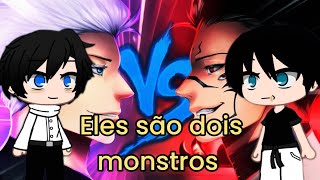 Jujutsu kaisen passado + 0 react rap gojo vs sukuna|yondax|(gacha react)