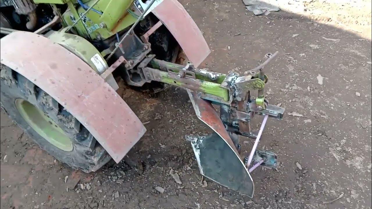 оборотный плуг для мотоблока своими руками - YouTube