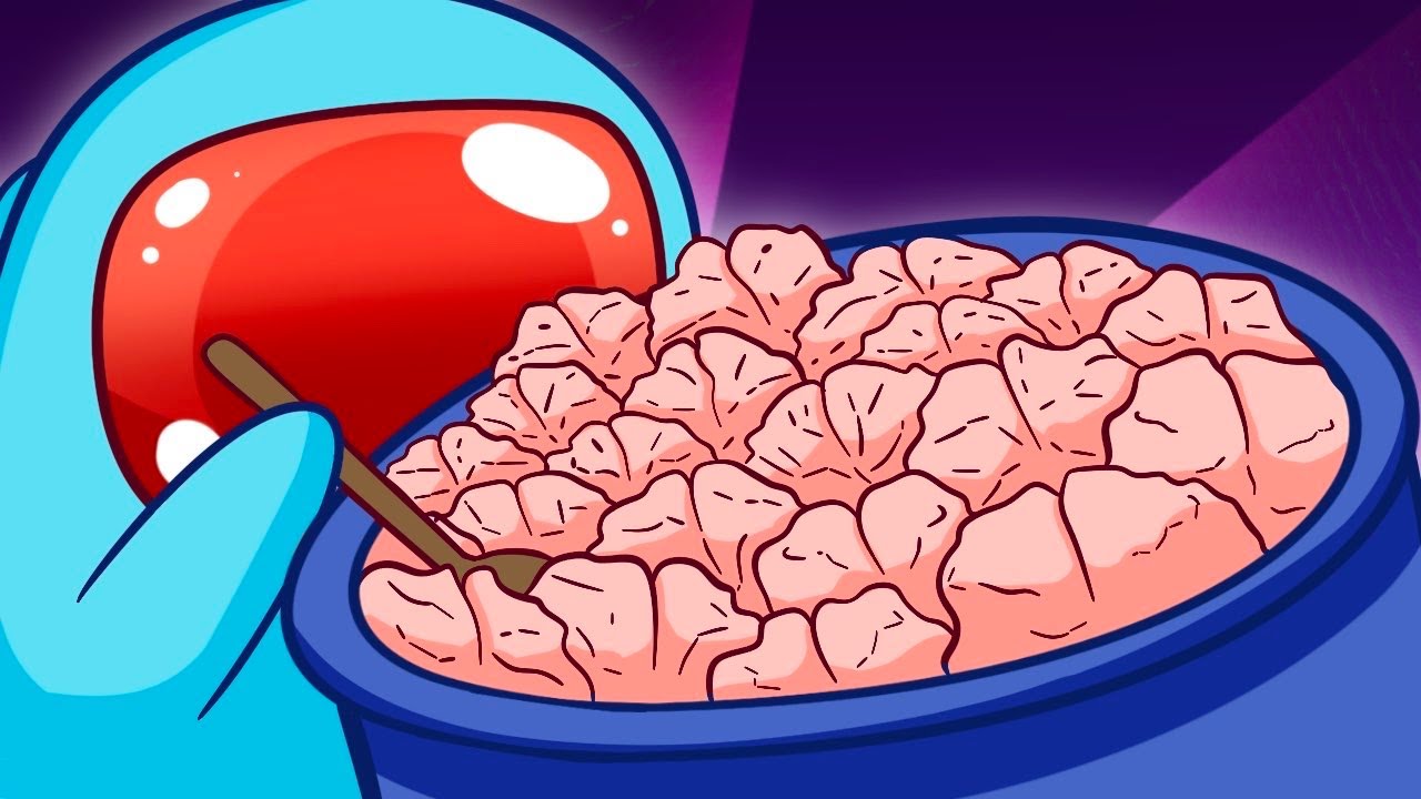 IL LEUR MELANGE LE CERVEAU - Among us