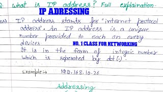 What is IP Address? | IPv4 vs IPv6, Public vs Private IP, Classes & Network ID | Computer Networking