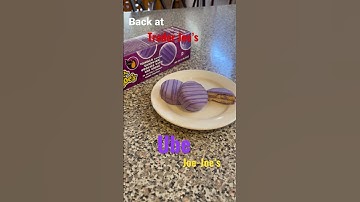 Don’t walk, RUN! #Ube #JoeJoes are back at #TraderJoes but only for a limited time.