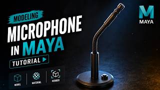 Modeling A Microphone In Maya