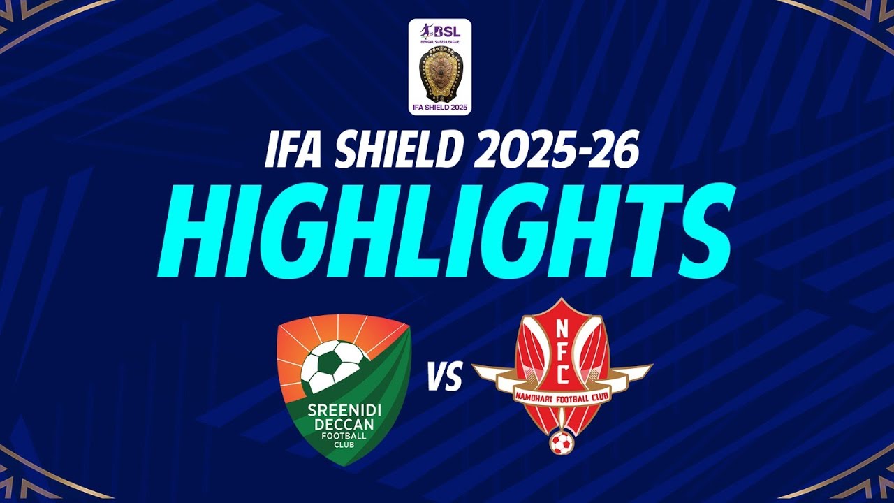 Sreenidi Deccan FC 0-3 Namdhari FC | IFA Shield 2025 Highlights