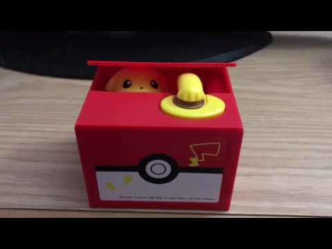 Pokémon Pikachu Itazura Coin Bank