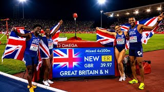Watch : Great Britain Wins 4x100 Mixed Relay Race | European Athletics Championship Highlights 2026