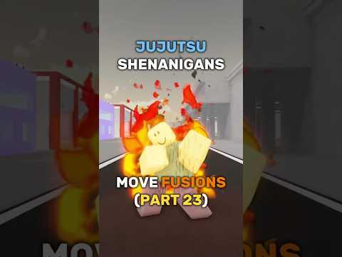 Jujutsu Shenanigans Move Fusions Part 23 Jujutsushenanigans Jjs Roblox