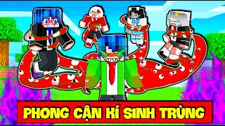 PHONG CẬN THỬ THÁCH 24H TIÊU DIỆT PHONG CẬN KÝ SINH TRÙNG KINH DỊ ĐÁNG SỢ TRONG MINECRAFT