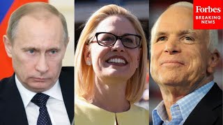 ‘A Badge Of Honor’: Kyrsten Sinema Says She’s 'Proud' To Be Sanctioned By Putin Like John McCain