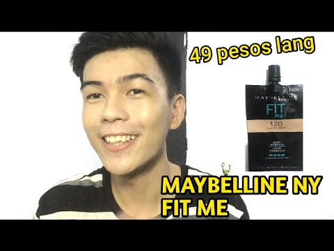 Maybelline fit me foundation sachet