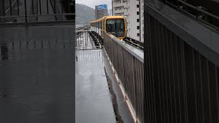 【アストラムライン】VVVF制御7000系35編成　古市駅到着