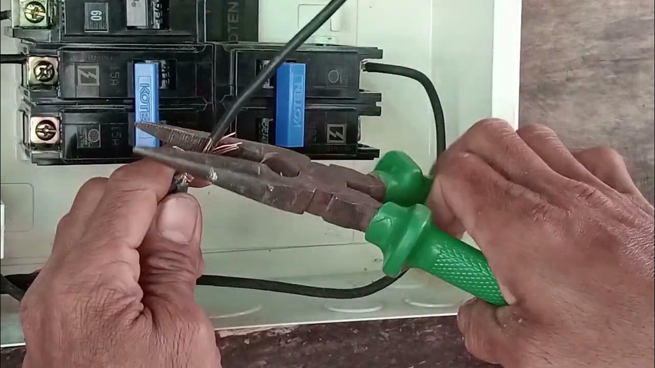 Panel Board Termination "Line to Ground" electric koten electricity