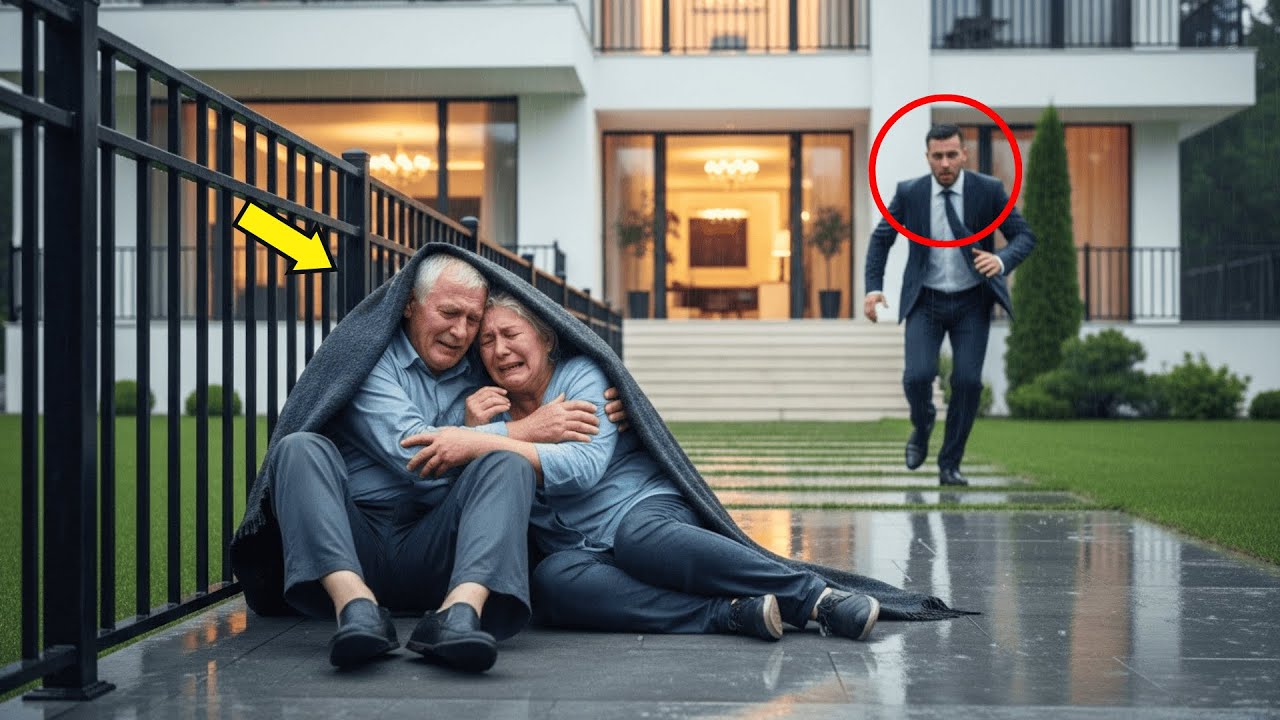 Han återvände som miljonär… men såg sina föräldrar i regnet och avslöjade den grymmaste sanningen