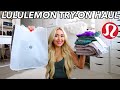 lululemon fall try-on haul + my essentials! || BACK TO SCHOOL 2023