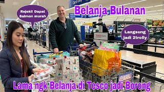 Belanja Bulanan! Lama ngk Belanja Di Tesco jadi Borong