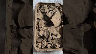 Dry Clay Mud Crumbling 🤤😋#asmr #satisfying #mouthwatering #delicious #mud #clay #claymud #clayart