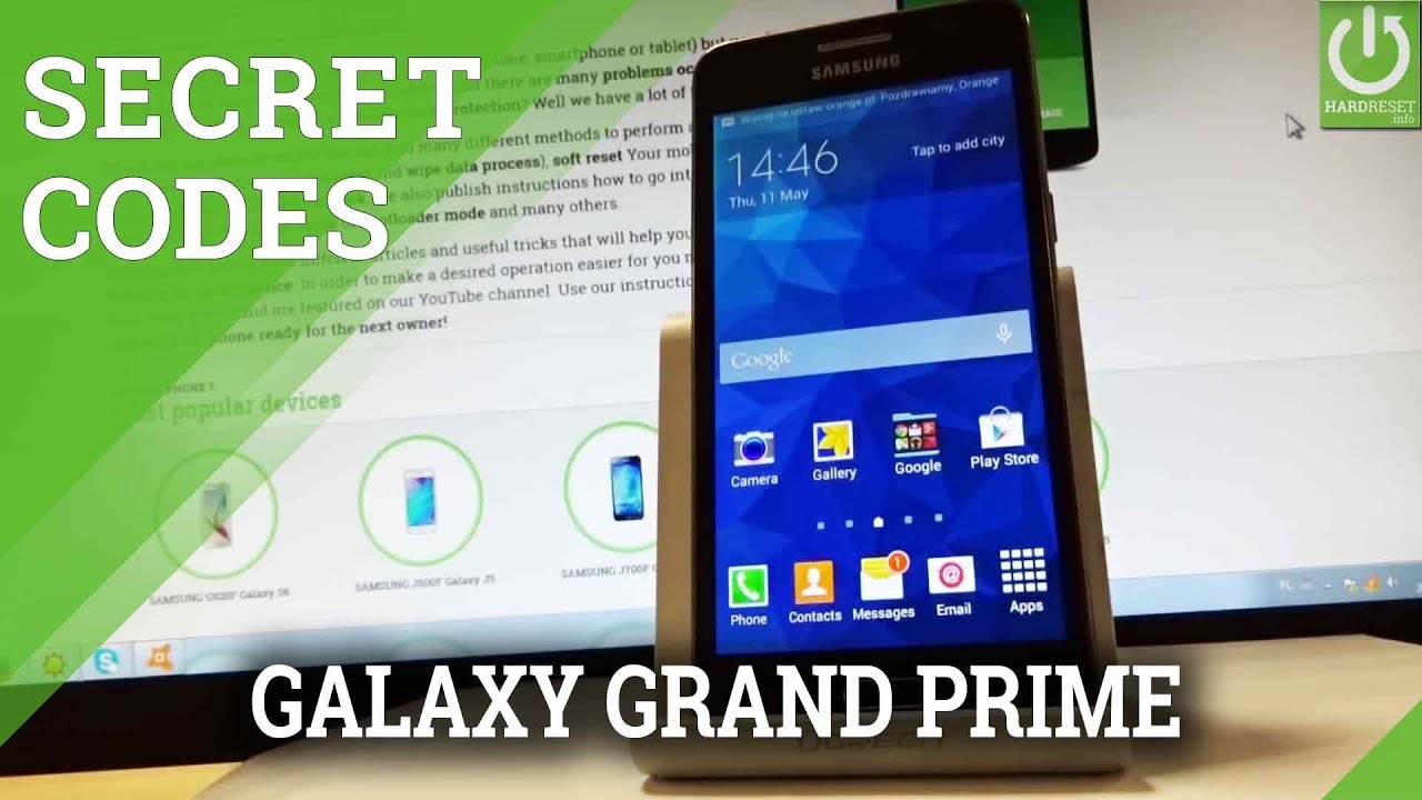 Secret Codes In Samsung Galaxy Grand Prime Tips Tricks Youtube