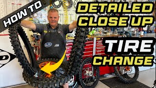 How To Change a Motorcycle Tire in Detail