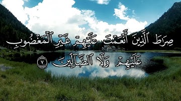 سورة الفاتحة | القارئ طارق محمد