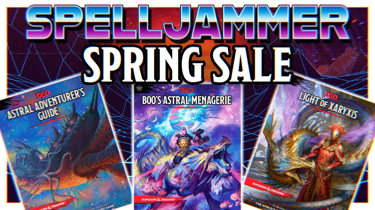 Spelljammer Spring Sale CONFIRMED! | D&D Direct / D&D Beyond