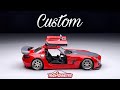 Mercedes Benz SLS Majorette Custom