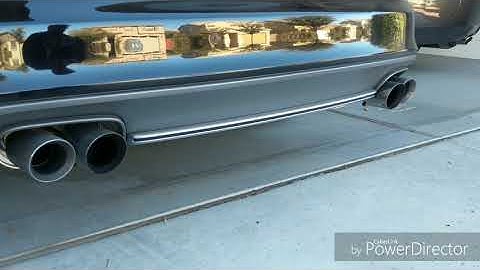 2014 Audi S4 Armytrix Exhaust - Cold Start & Revs