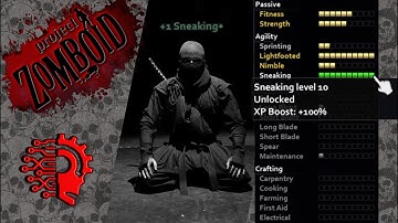 Level Sneaking To 10 Fast - Project Zomboid