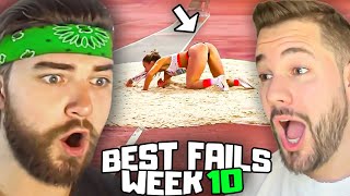 KingWoolz Reacts to FAILS OF THE WEEK!! w\/ Mike | 2024 Part 10