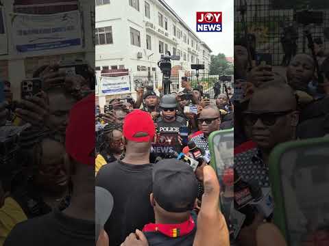 WATCH THE MOMENT: NPP Gen Sec Justin Frimpong Kodua submits a petition to the Supreme Court