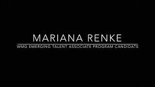 Warner Music Group- Emerging Talent Associate Cover Letter Video (Summer 2019)