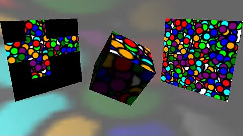 The UV attribute of geometry and canvas textures - threejs examples