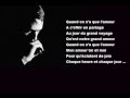Jacques BREL - Quand on n'a que l'amour