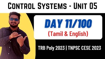 Control Systems in Tamil | Unit-5 Root Locus Technique | TRB Poly ,TNPSC CESE,GATE 2023