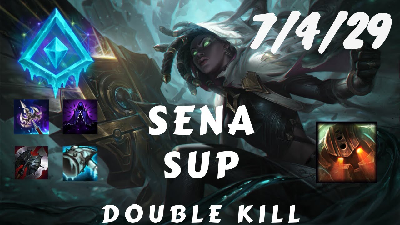 Cap 109 LOL Senna vs Nautilus Support Self Gameplay Highlights